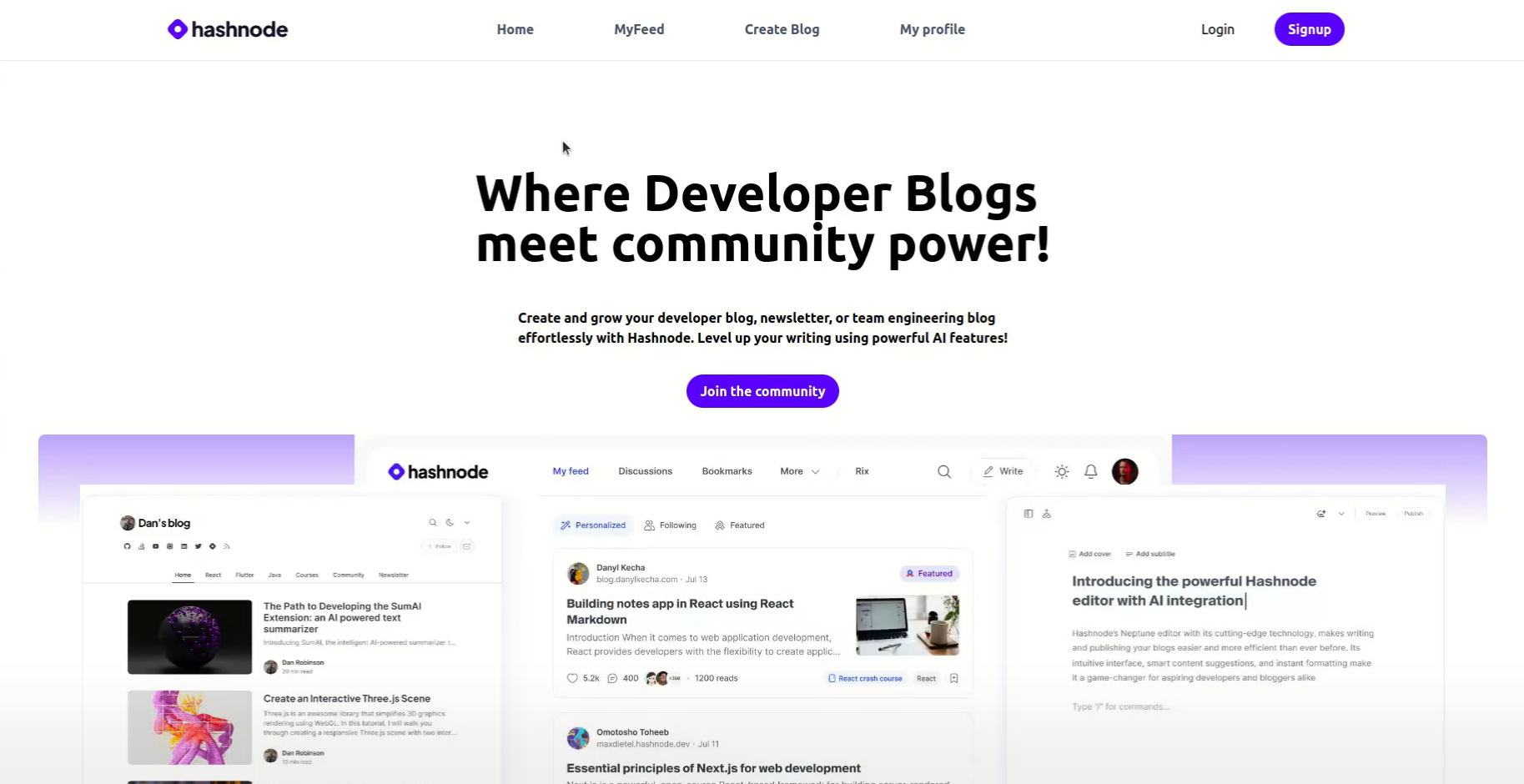 Developer Bloging Platform