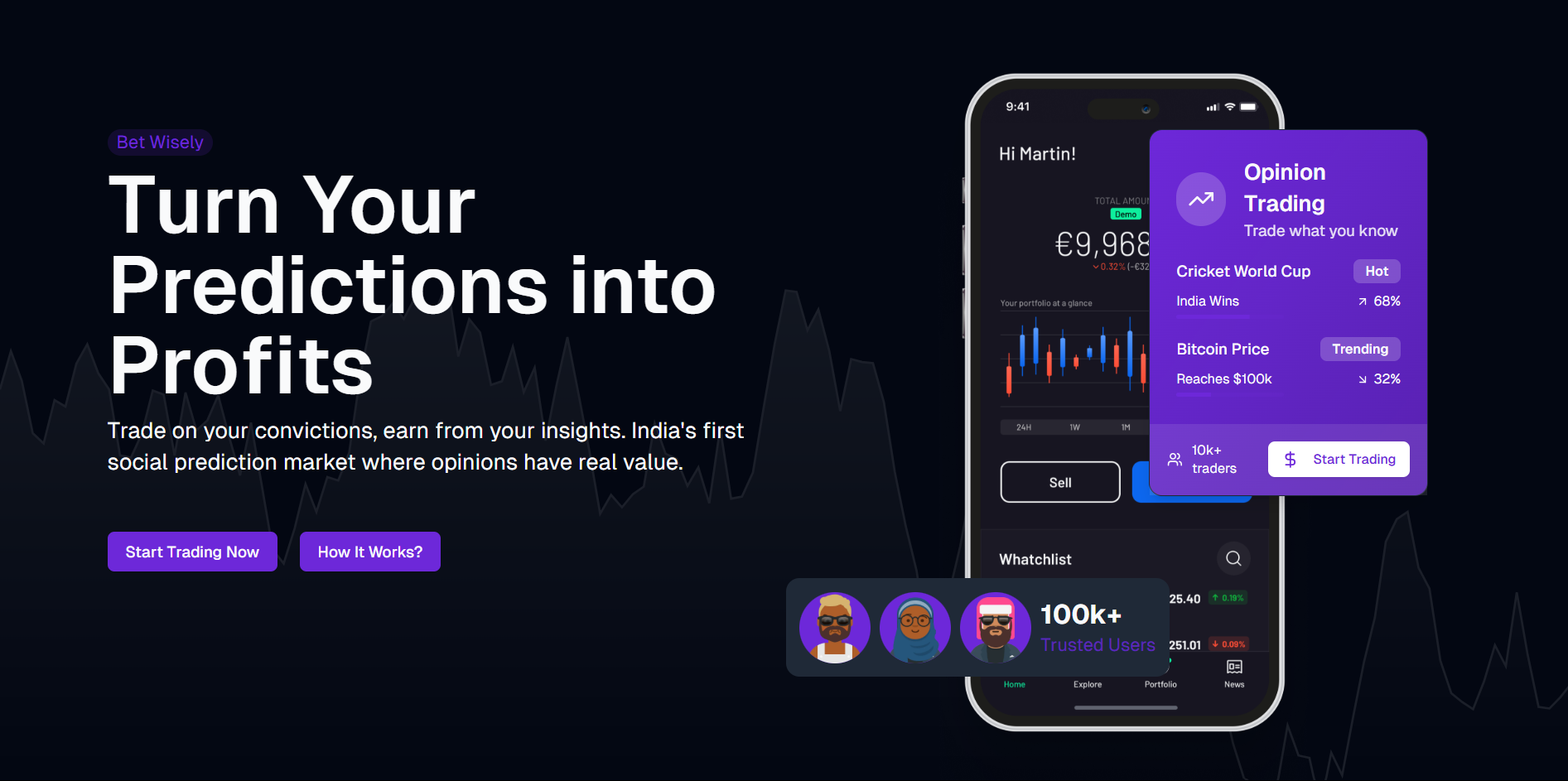 Opinion Trading Platform